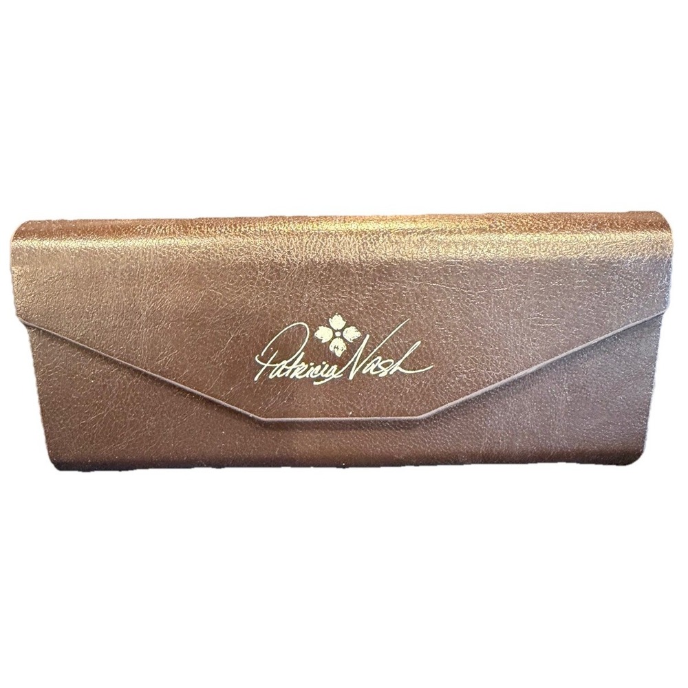 Patricia Nash Trifold Glasses Case, Sunglasses Case, NWOT, Brown